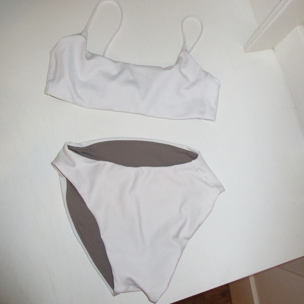 Left On Friday two piece swim suit